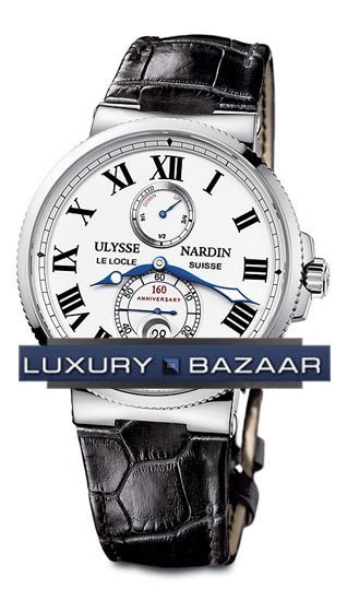 Ulysse Nardin Marine Chronometer Anniversary 160 (Platinum) 269- - Click Image to Close